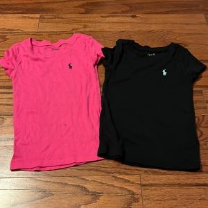 2 girl Polo tops